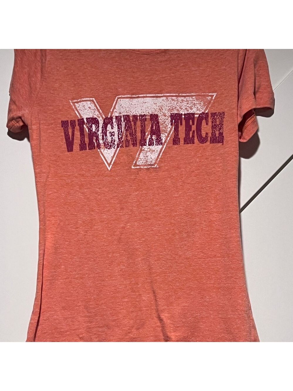 Virginia Tech Women's Short Sleeve Tee - Orange